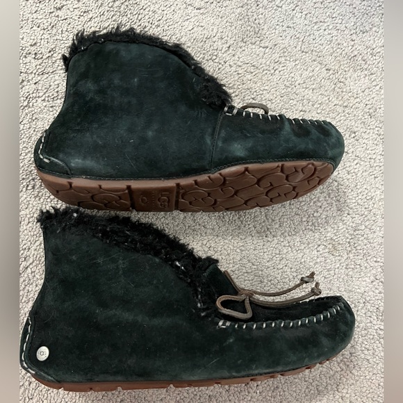 Ugg Athena Slippers Black - Picture 3 of 5